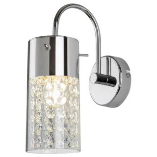 Kinkiet Lampa Łazienkowa Niagara Rabalux E14 40W Srebrny 2194