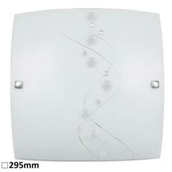 Plafon Lampa Sufitowa Ruby Rabalux E27 60W Biały 3755