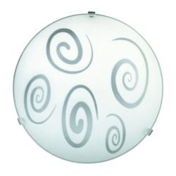 Plafon Lampa Sufitowa Spiral Rabalux E27 60W Biały 1822