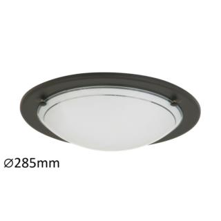 Plafon Lampa Sufitowa Ufo Rabalux E27 60W Czarny 5103