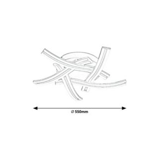 Lampa Sufitowa Tulio Rabalux LED 60W Biały 5890