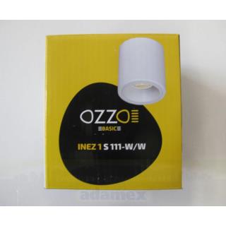 Oczko Sufitowe Tico Ozzo GU10 Czarne SQUARE 122 SH-B