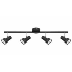 Reflektor Lampa Sufitowa Konrad Rabalux GU10 2x50W Czarny 73012