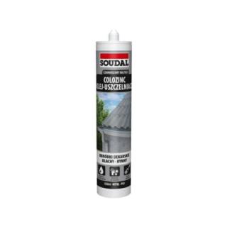 Klej uszczelniacz do blach Colozinc 290ml Soudal czarno-szary