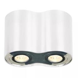 Spot Lampa Sufitowa Ivo Ozzo GU10 2x50W Biały IVO-2W/CH