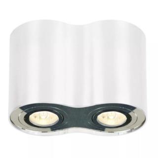 Spot Lampa Sufitowa Ivo Ozzo GU10 2x50W Biały IVO-2W/CH