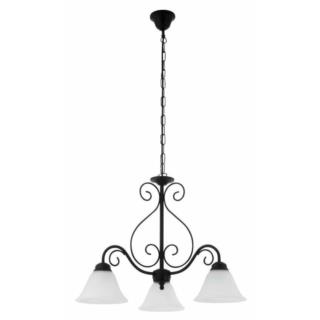 Żyrandol Lampa Sufitowa Athen Rabalux E14 3x40W Czarny 7813