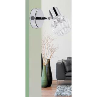 Reflektor Lampa Ścienna Lauren Rabalux E14 40W Srebrny 6091