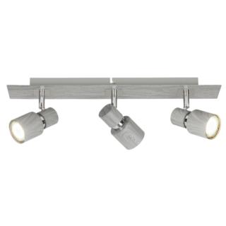 Reflektor Lampa Sufitowa Merkur Rabalux GU10 3x50W Szary 6127