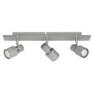 Reflektor Lampa Sufitowa Merkur Rabalux GU10 3x50W Szary 6127