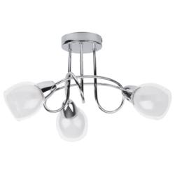 Żyrandol Lampa Sufitowa Dave Rabalux E14 3x40W Srebrny 6081