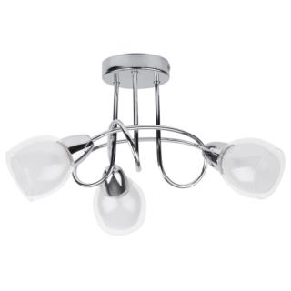 Żyrandol Lampa Sufitowa Dave Rabalux E14 3x40W Srebrny 6081