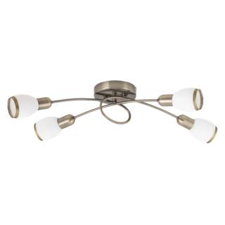 Lampa Sufitowa Elite Rabalux E14 4x40W Brąz 5973