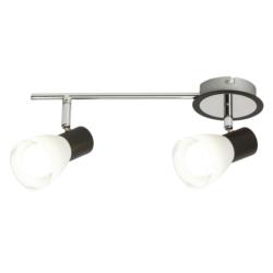 Reflektor Lampa Sufitowa Ati Rabalux E14 2x40W Srebrny 5977