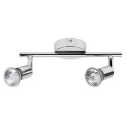 Reflektor Lampa Sufitowa Norton Rabalux GU10 2x50W Srebrny 6046