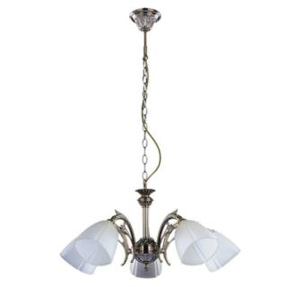 Żyrandol Lampa Sufitowa Anka Rabalux E27 5x60W Brąz 8065