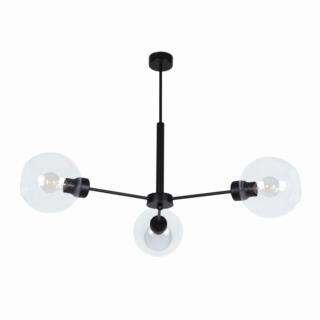 Lampa Wisząca Sufitowa Lambert Kaja E27 3x60W Czarna K-4856