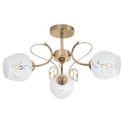 Lampa Sufitowa Fauna Rabalux E27 3x40W Złota 5098