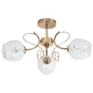 Lampa Sufitowa Fauna Rabalux E27 3x40W Złota 5098