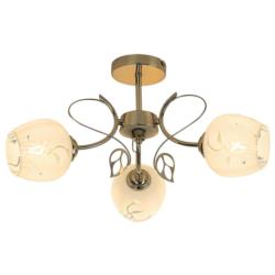 Lampa Sufitowa Fauna Rabalux E27 3x40W Złota 5098