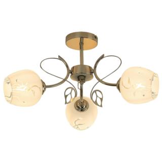 Lampa Sufitowa Fauna Rabalux E27 3x40W Złota 5098