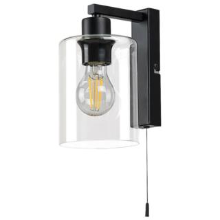 Kinkiet Lampa Ścienna Miroslaw Rabalux E27 40W Czarny 5077