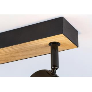Reflektor Lampa Sufitowa Metta Rabalux E14 2x40W Czarny 71152