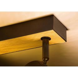 Reflektor Lampa Sufitowa Metta Rabalux E14 2x40W Czarny 71152