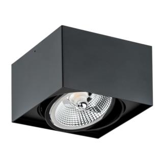 Oprawa Oczko Sufitowe Rodos Argon LED 15W Czarna 4754