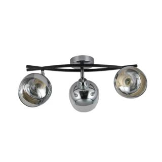 Reflektor Lampa Sufitowa Momo Agora E27 3x40W Srebrny 06308-3