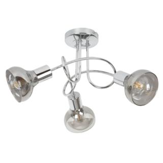 Reflektor Lampa Sufitowa Holly Rabalux E14 3x40W Srebrny 5557