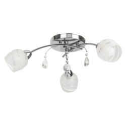 Lampa Sufitowa Melissa Rabalux E14 3x60W Srebrna 2621