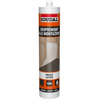 KLEJ MONTAŻOWY 100A 300/280ml. SOUDAL 137554