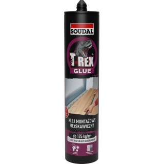 KLEJ MONTAŻOWY T-REX BŁYSKAWICZNY 310ml 127046 SOUDAL