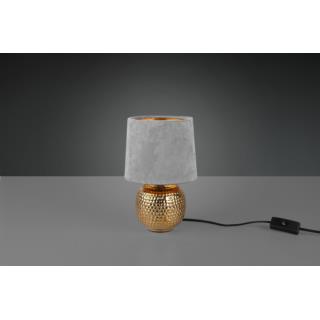 Lampka Biurkowa Nocna Sophia Delighting E14 40W Szara R50821011