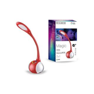 Lampka Biurkowa Magic I Nilsen I Red LED 7W US009