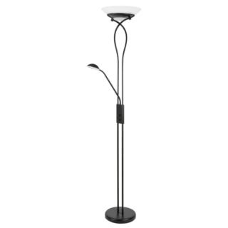 Lampa Podłogowa Stojąca Gamma Rabalux E27 2x15W G9 40W Czarna 4554