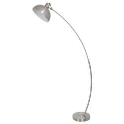 Lampa Podłogowa Stojąca Otto Rabalux E27 60W Srebrna 5593