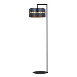 Lampa Podłogowa Stojąca Zimbo Kaja E27 40W Czarna K-5225