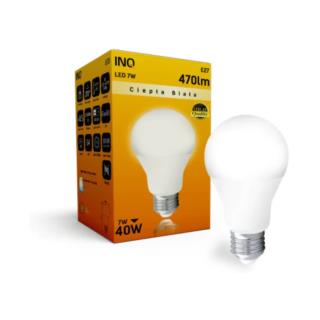 Żarówka LED INQ E27 7W 3000K Ciepła Biała LA024WW