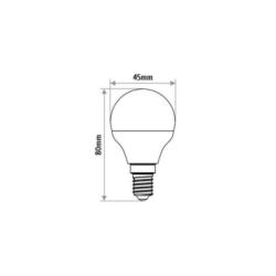 Żarówka LED INQ E14 9W 6000K Zimna Biała LP044CW