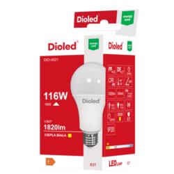 Żarówka LED Dioled E27 18W 3000K Ciepła Biała DIO-0021