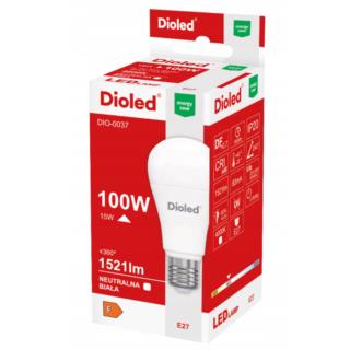 Żarówka LED Dioled E27 15W 4000K Neutralna Biała DIO-0037