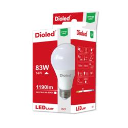 Żarówka LED Dioled E27 14W 6500K Zimna Biała