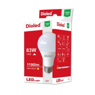 Żarówka LED Dioled E27 14W 3000K Ciepła Biała