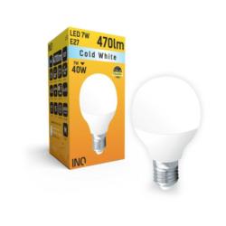 Żarówka LED INQ E27 9W 6000K Zimna Biała LP084CW