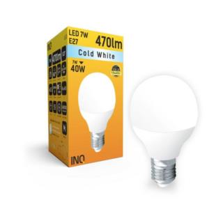 Żarówka LED INQ E27 9W 6000K Zimna Biała LP084CW