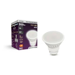 Żarówka LED INQ GU10 9W 3000K Neutralna Biała ELR040NW