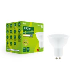 Żarówka LED INQ GU10 6W 6500K Zimna Biała MR034CW