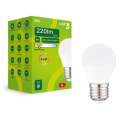 Żarówka LED INQ E27 3W 3000K Ciepła Biała ELP054WW